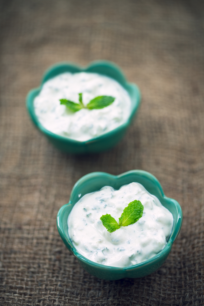 Cucumber Raita (Yoghurt)